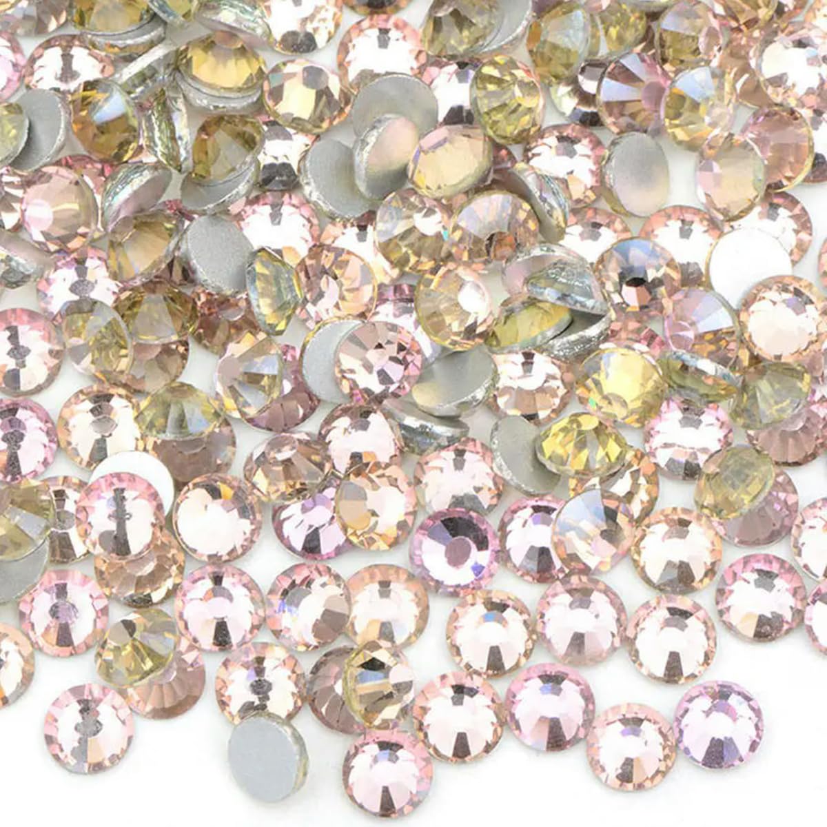 CIVIOOH SS6 SS8 SS10 SS12 SS16 SS20 SS30 Flatback Glass Rhinestones Clear Crystal AB Nail Strass Non-Hotfix Stone DIY Crafts