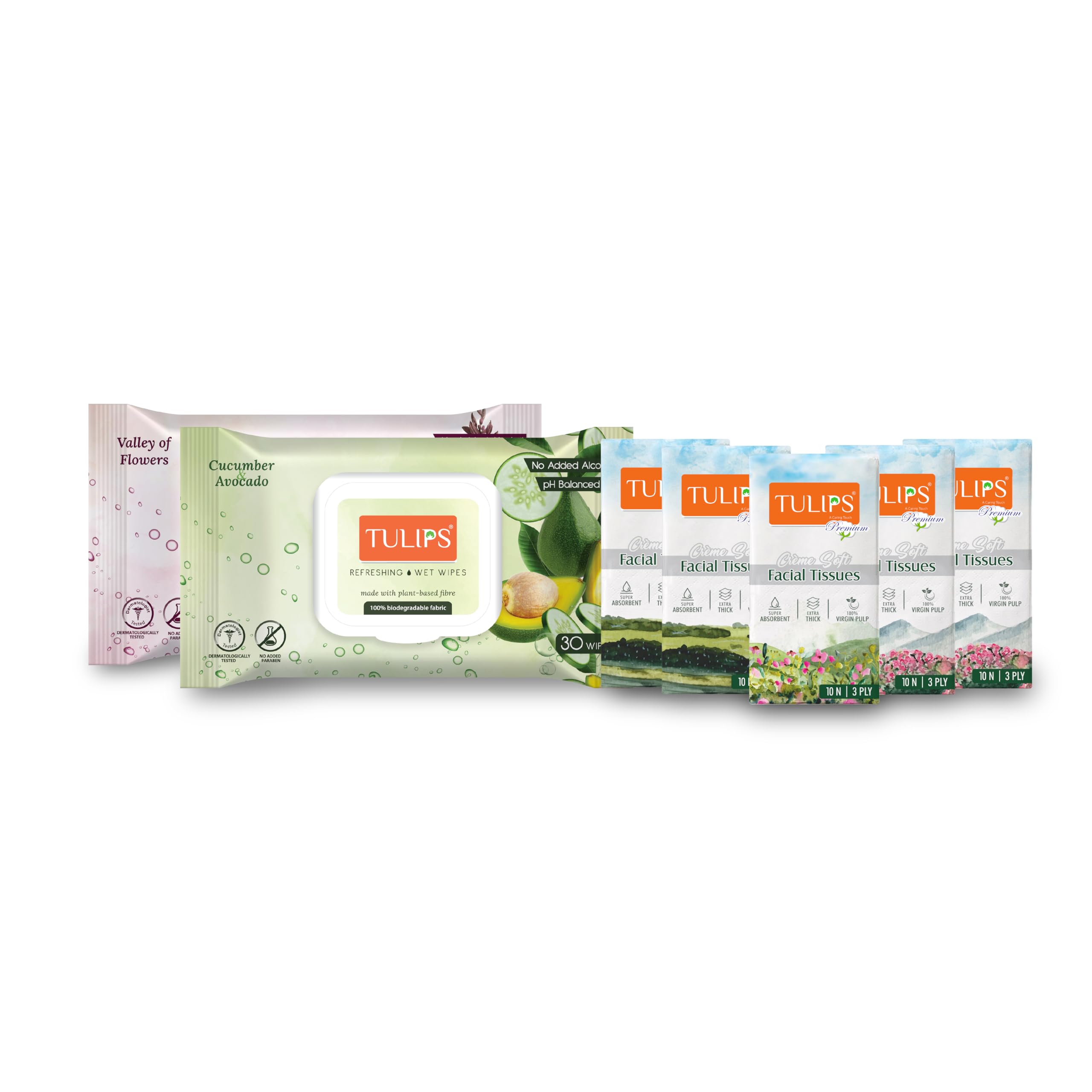 See full amazon price history chart for Tulips Combo Pack Wet Wipes & Dry Facial Tissue Paper, easy to carry, travel pack (Cucumber & Avocado, Valley of Flowers & 3ply premium Pocket Tissue Paper) Creme Soft/Biodegradable in 1 pack Tulips Combo Pack Wet Wipes & Dry Facial Tissue Paper, easy to carry, travel pack (Cucumber & Avocado, Valley of Flowers & 3ply premium Pocket Tissue Paper) Creme Soft/Biodegradable in 1 pack (B0CK2FHGTY) Amazon Price History, Amazon Price Tracker