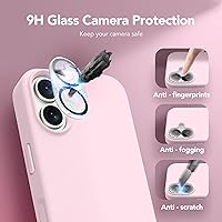 Vista 218 de GONEZ Funda para iPhone 14 Pro, compatible con Magsafe, con protector de pantalla + protector de lente de cámara, forro de microfibra suave