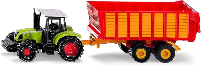 John Deere with Silage Trailer
