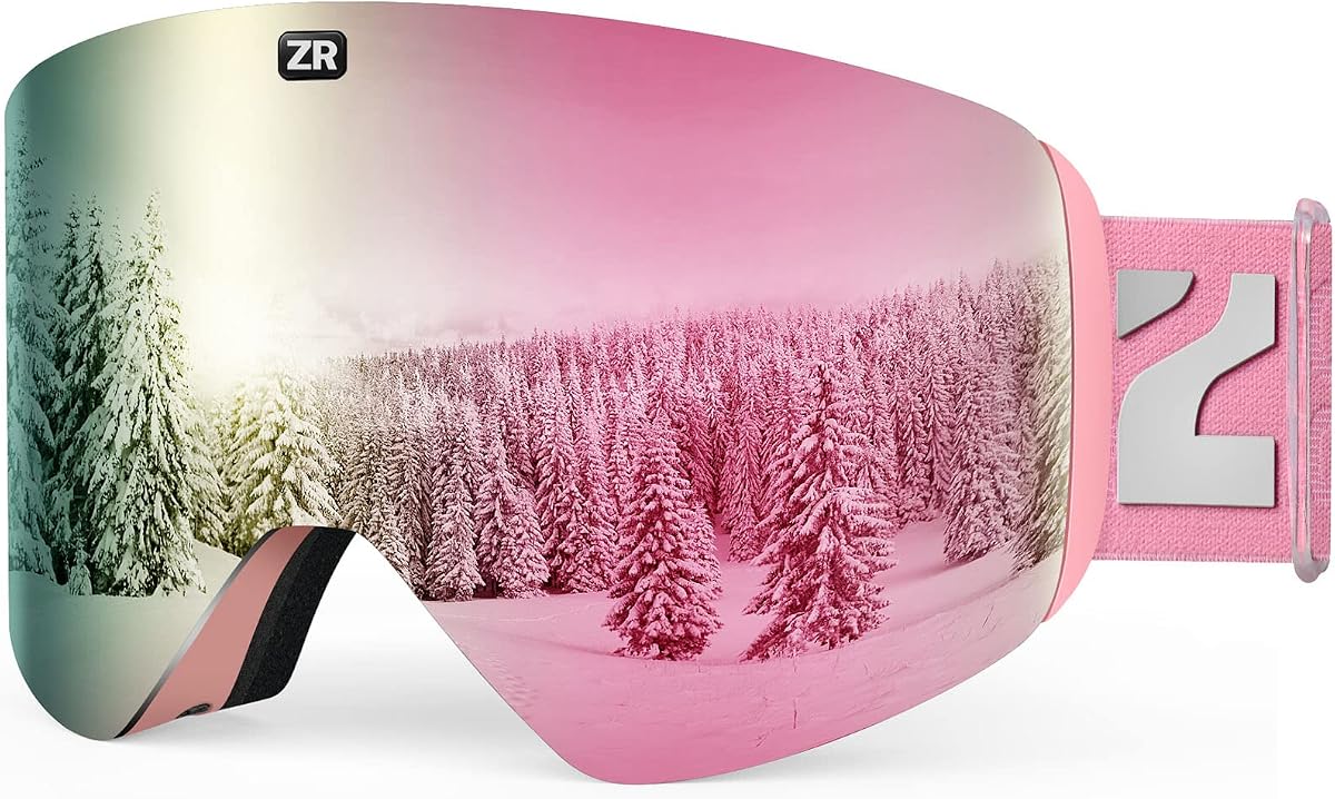 X11 Ski Goggles Magnetic Cylindrical Snowboard Snow Goggles for Men Women