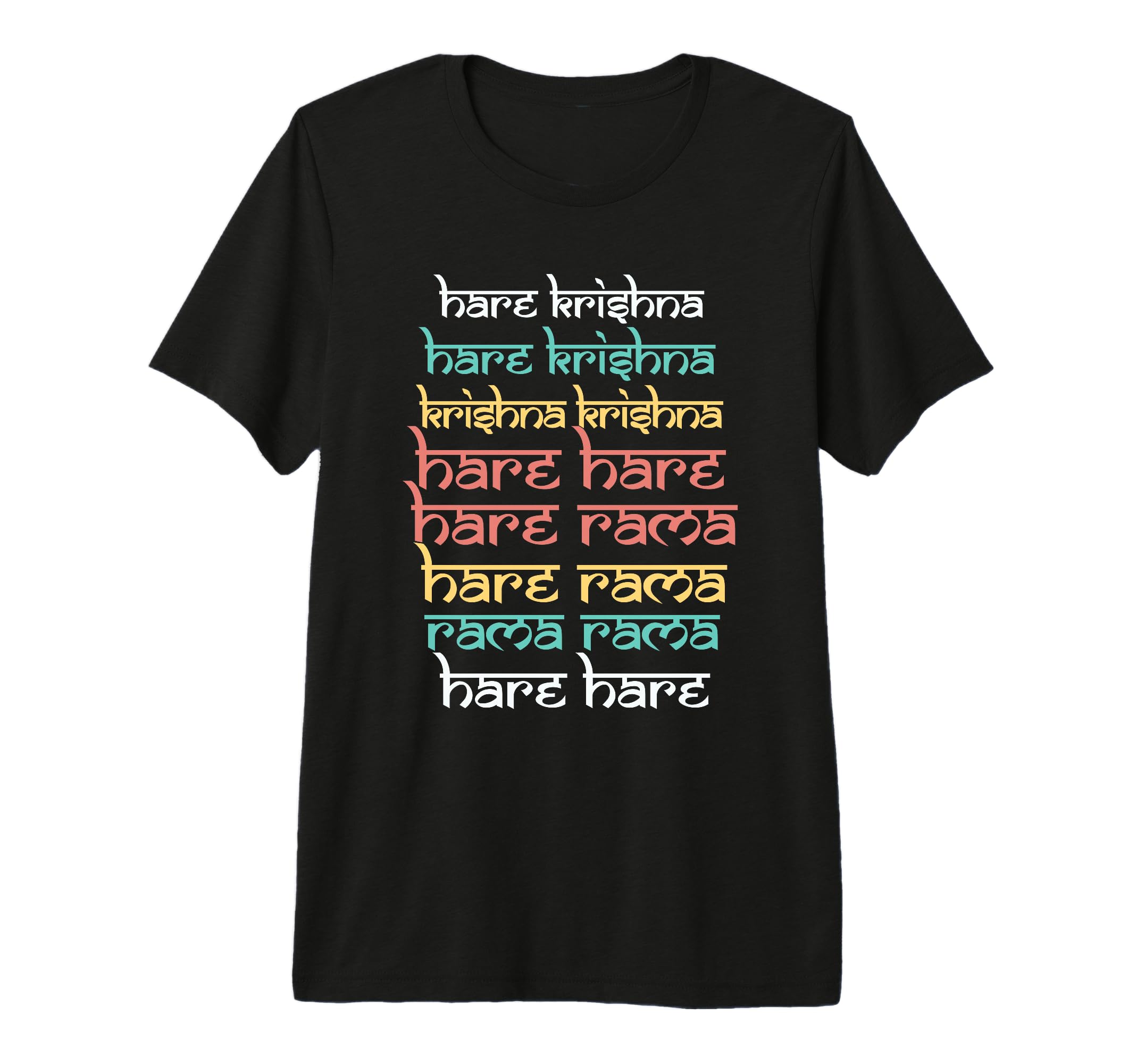 Hare Krishna Hare Krishna Mantra Chanting Hinduism Premium T-Shirt