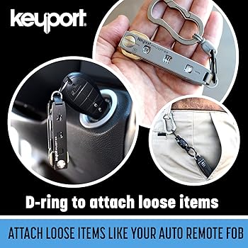 Keyport Pivot 2.0 Titanium (Ti) Key Organizer - Premium EDC Key