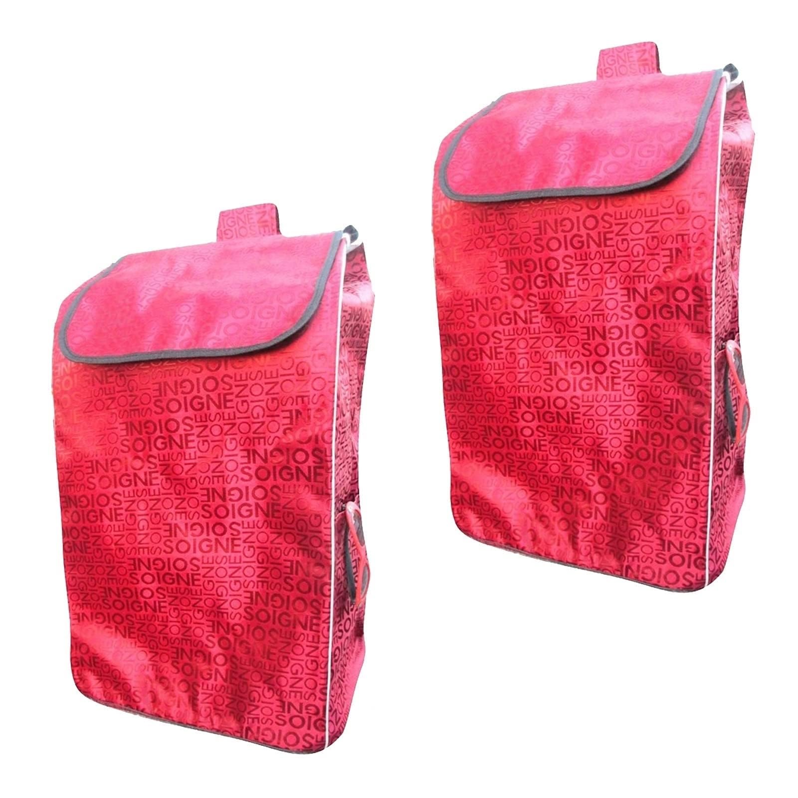 1/2Pcs Torba Zamienna Do Wózka Sklepowego Z Kieszeniami Bocznymi - 72L Torba Zamienna Do Wózka Sklepowego, Duża Pojemność Torba Zamienna Na Zakupy Spożywcze, Wielokrotnego Użytku Torba Zamienna 37,5