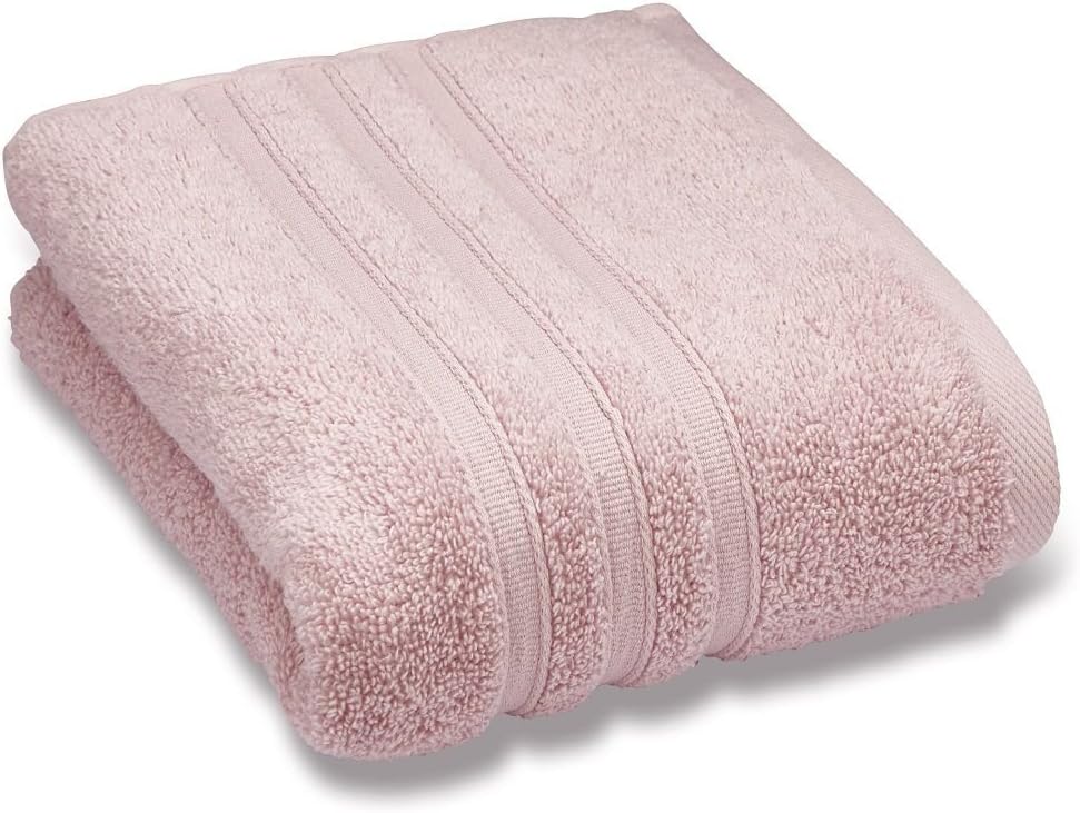 Catherine Lansfield Zero Twist Soft & Absorbent Cotton Bath Sheet Pink