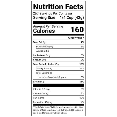 Miniatura 4 de War Eagle Mill 100% orgánica, sin OMG, avena cortada de acero natural, bolsa de 25 libras (paquete de 1) avena cortada de acero orgánico sin