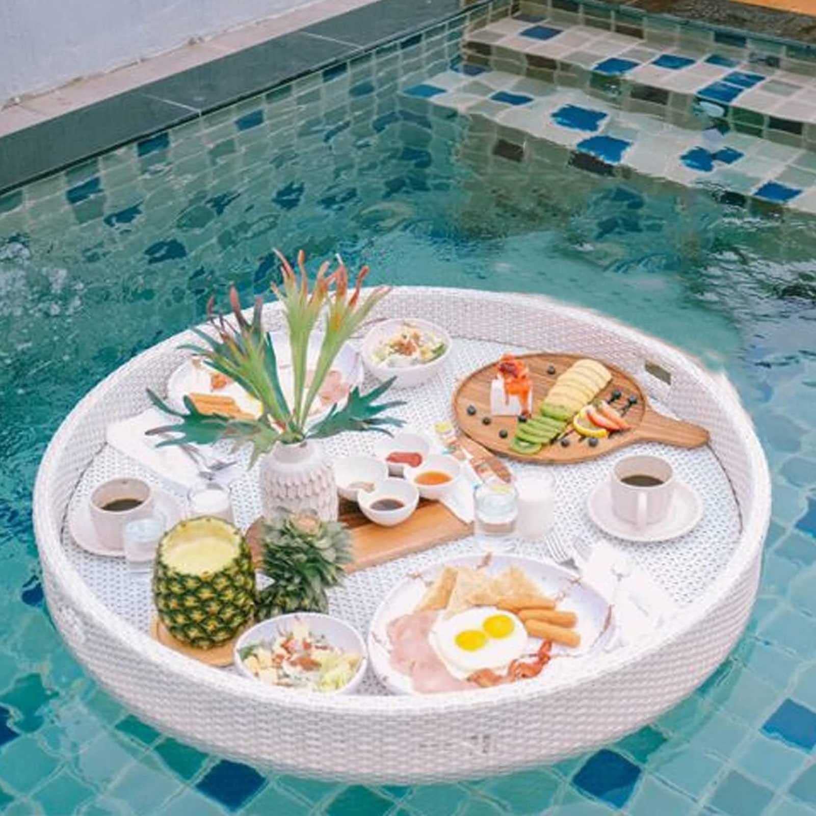 Schwimmbecken-Schwimmreifen for Erwachsene for Sandbänke, Spas, Bäder und Partys, Hochzeitsfotografie, Fotoshootings(60CM(23.6INCH))