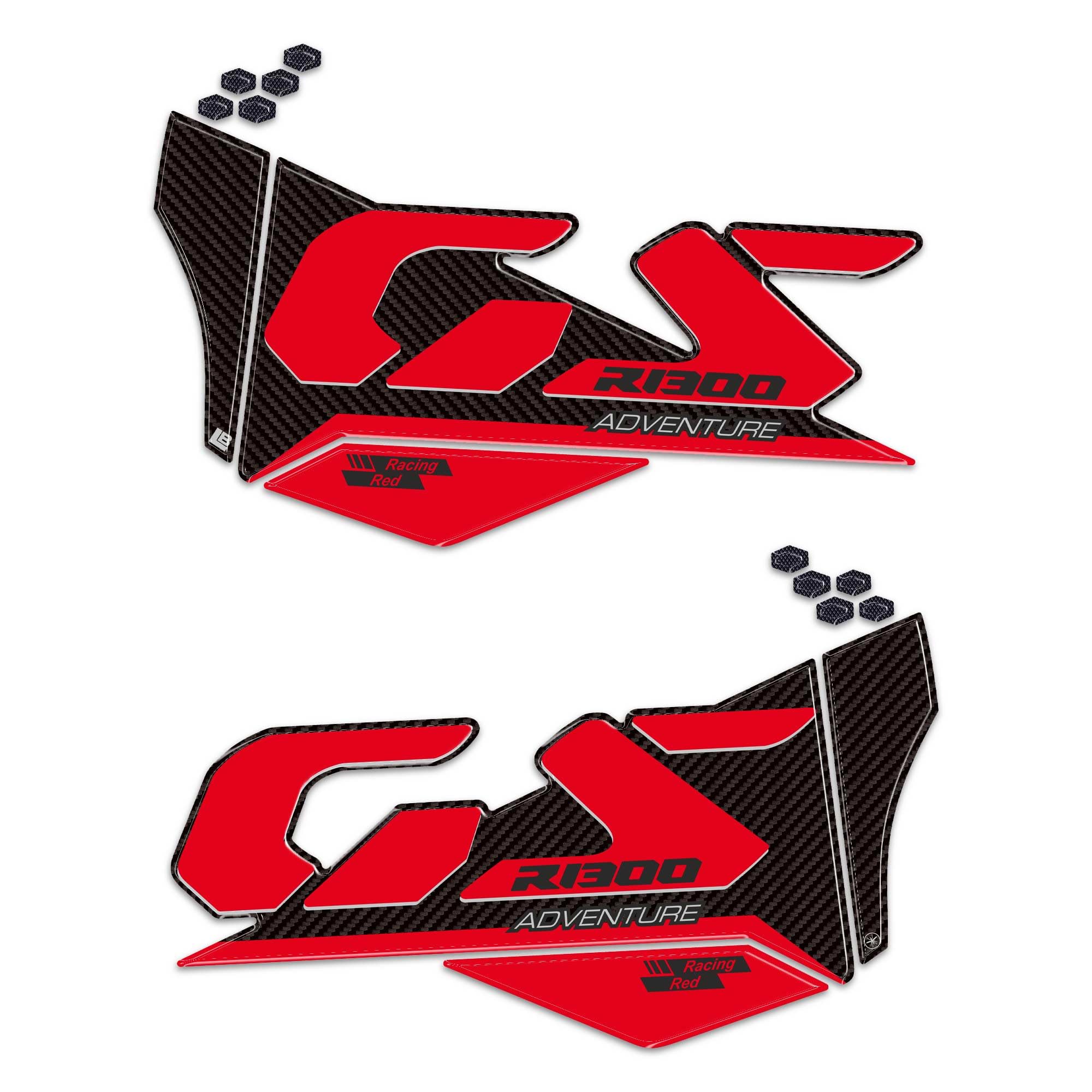 LABELBIKE Pegatinas 3D Moto Compatible con BMW