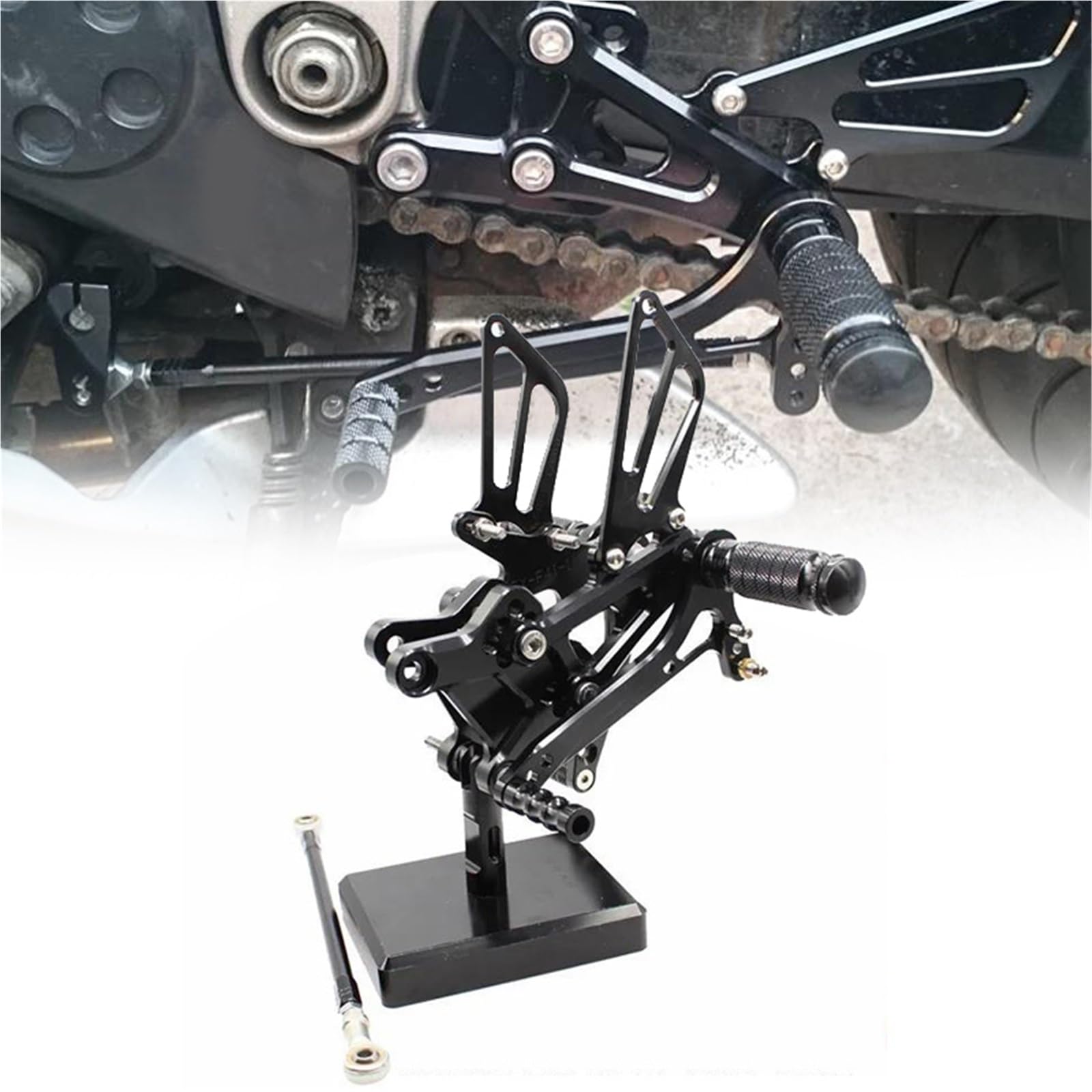 Repose-Pieds en Aluminium CNC Haute Précision pour Moto CBR600 F4I