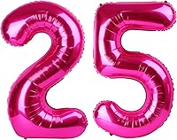 Vista 417 de Globos con números con estampado de vaca, globos de 40 pulgadas del número 0-9 (cero-nueve), globo de vaca para suministros de fiesta de cumpleaños