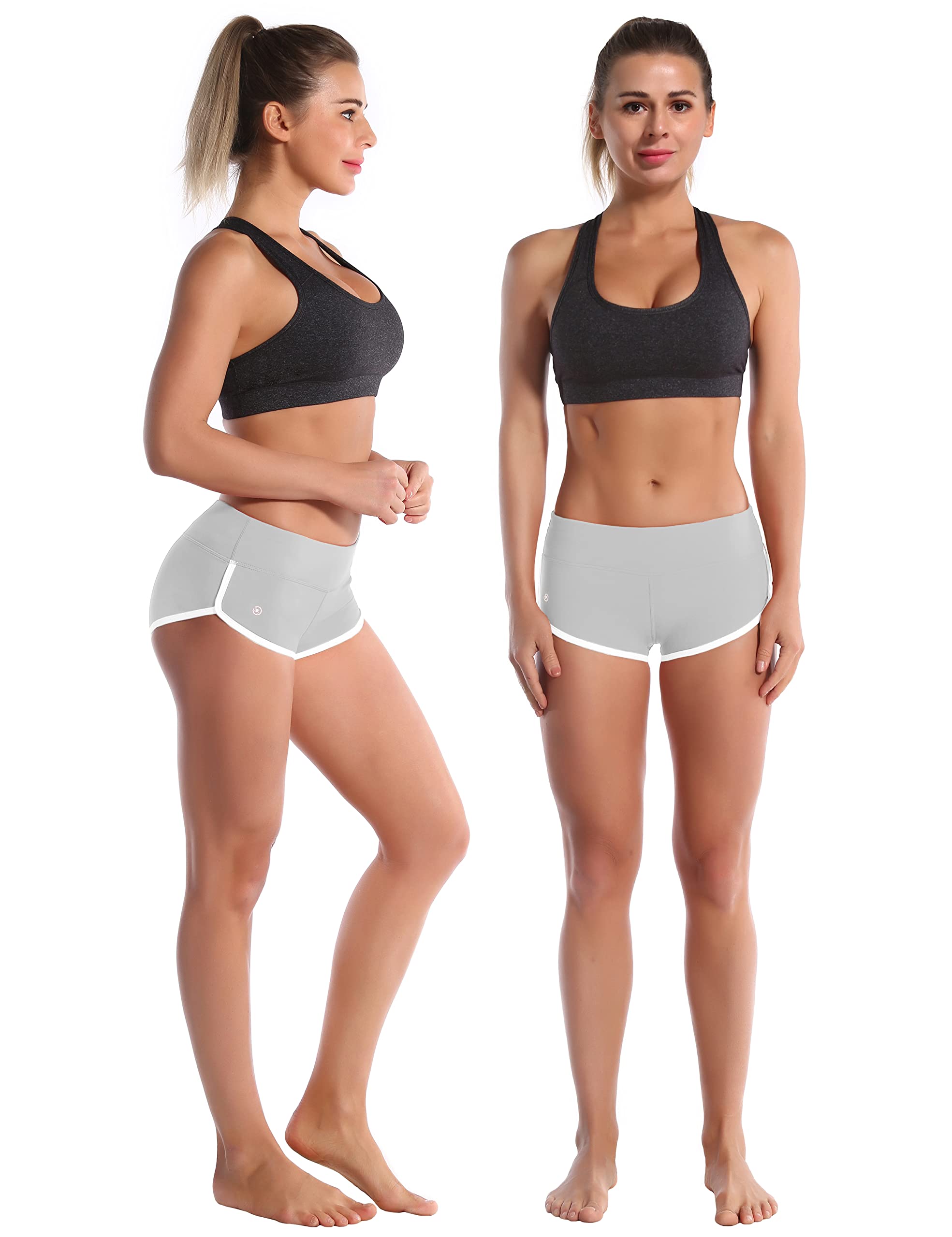 BUBBLELIME XS-XXL Women's Yoga Shorts Workout Tummy Control Running Sexy Booty Shorts Fitness Active UPF30+