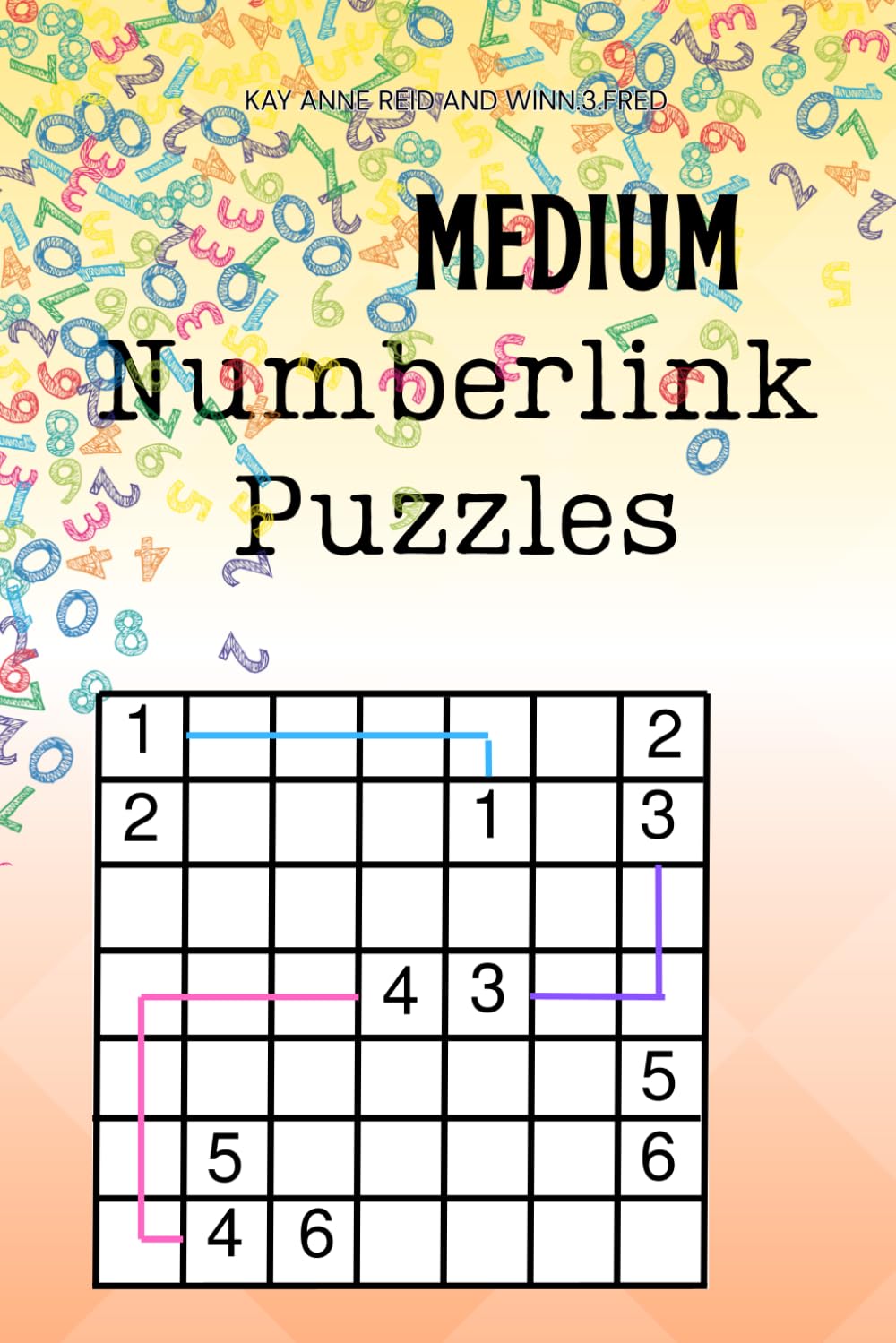 Number Link Game Book Medium