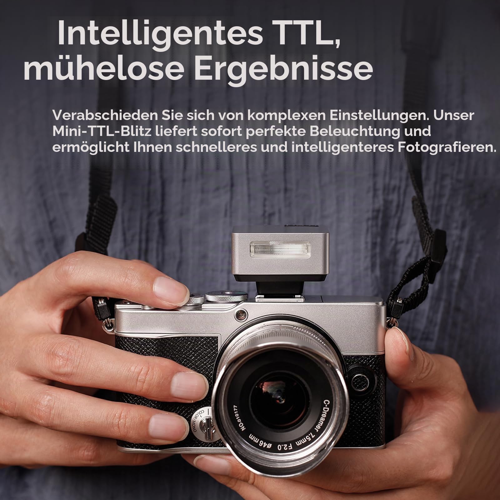 Godox iT20-R TTL Mini-Blitz für Ricoh GR III GR IIIx GR III HDF