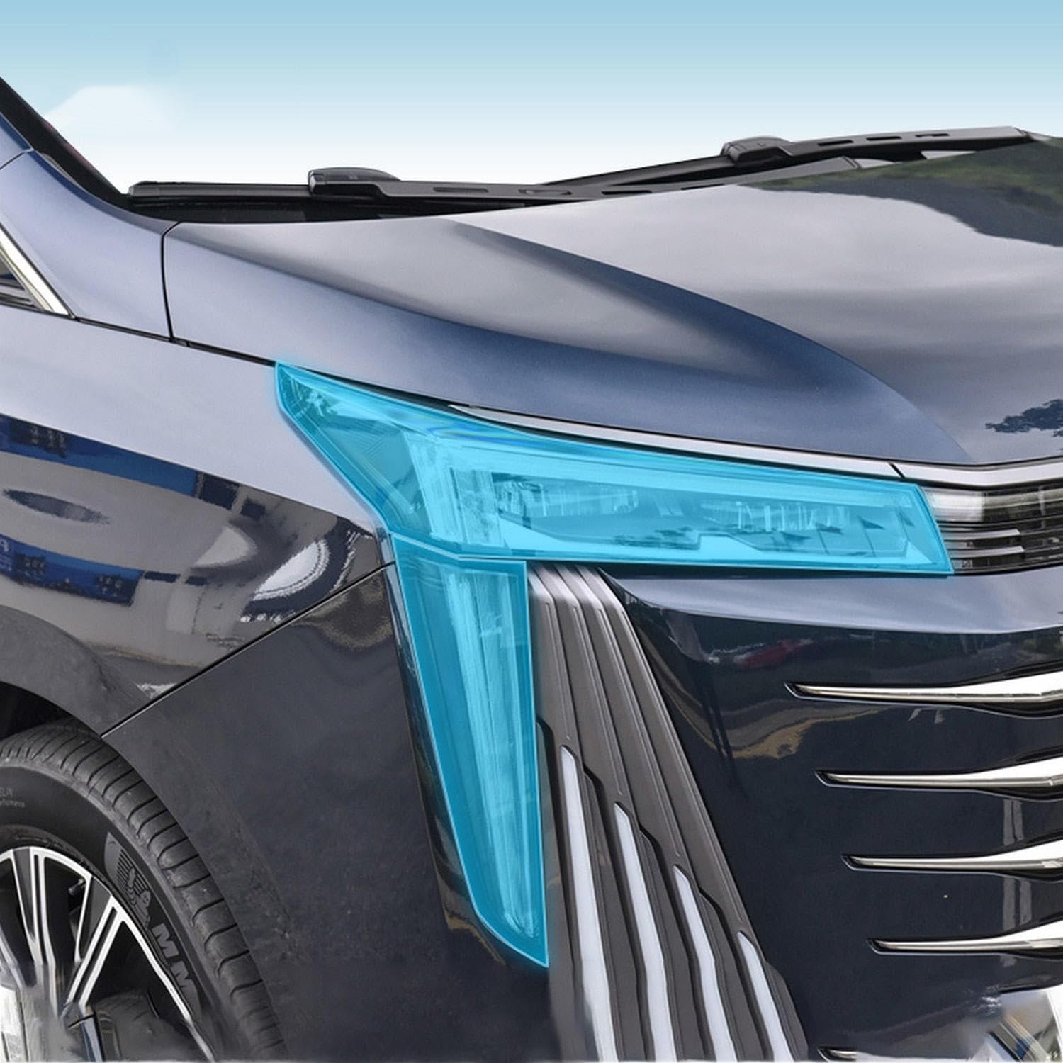 Car Exterior PPF Transparent Protective Film TPU Anti Scratch Headlamps Protective Film refit，for GAC Trumpchi E9 M8 2023