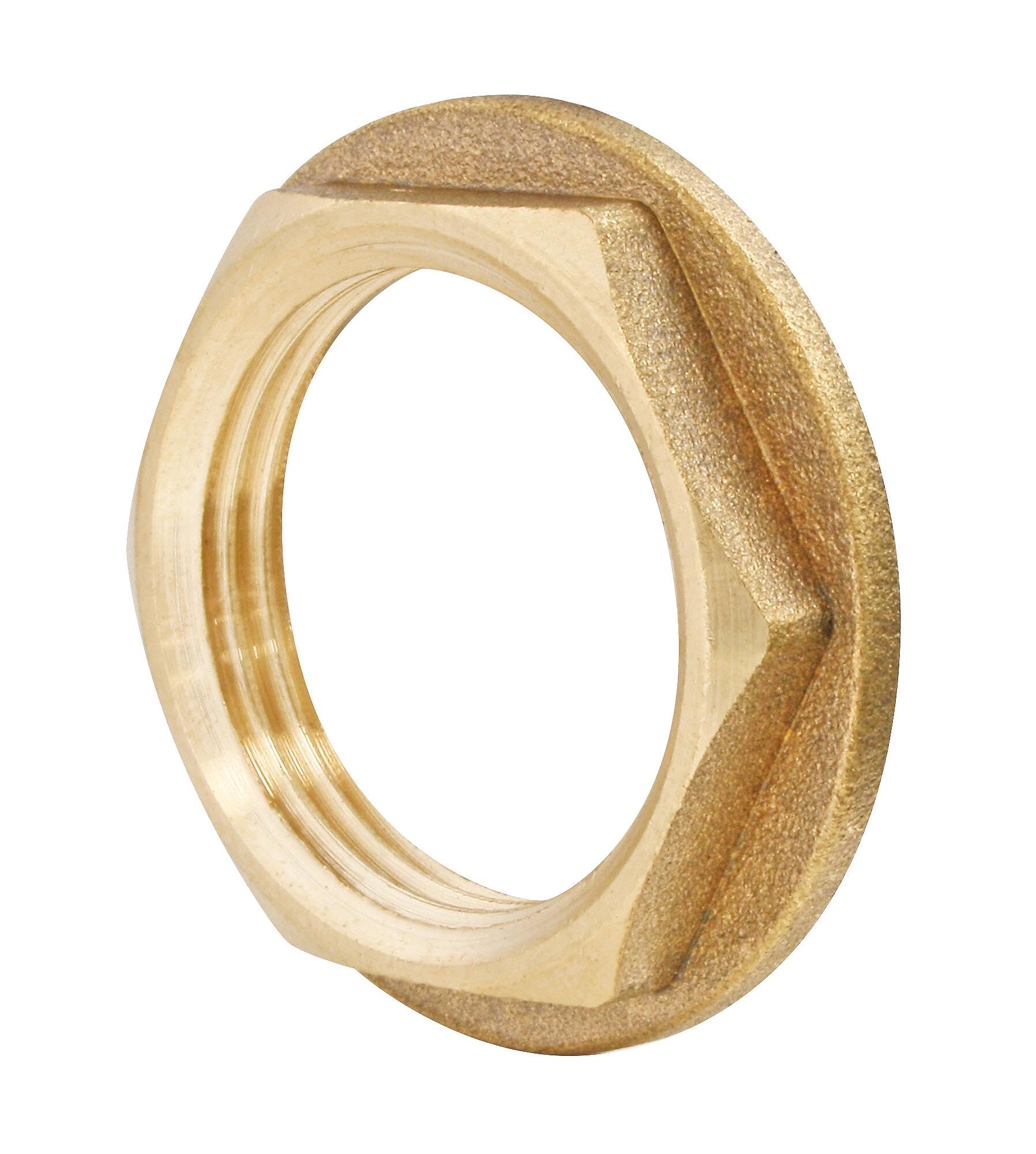 SOMATHERM FOR YOU 3540730011817 Anti-Nut Plate 3/4 (x2) Lock Nut Tray Brass Large Female 20/27 Bag of 2 None