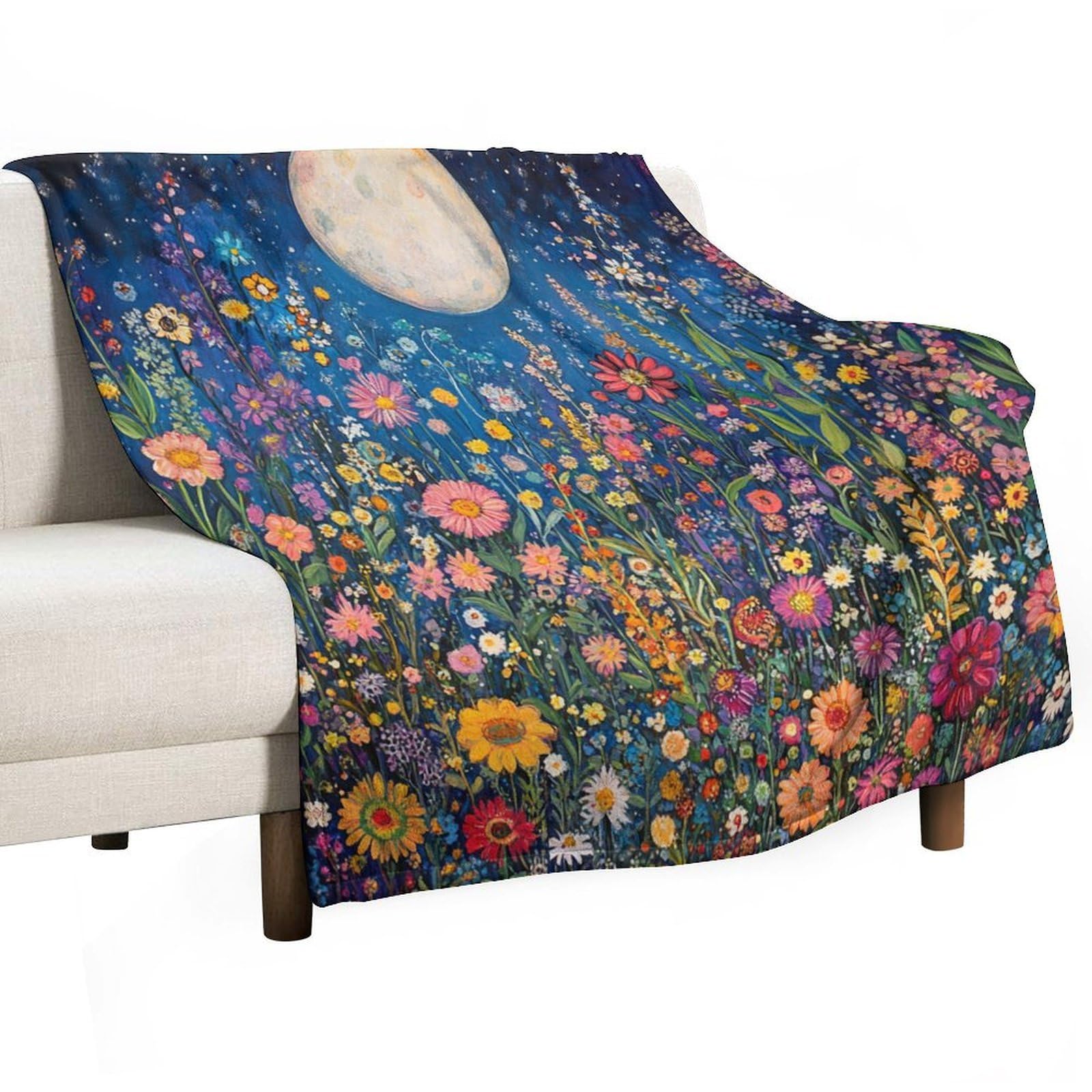 Couverture canapé-lit style rustique pour soirées cocooning cosy