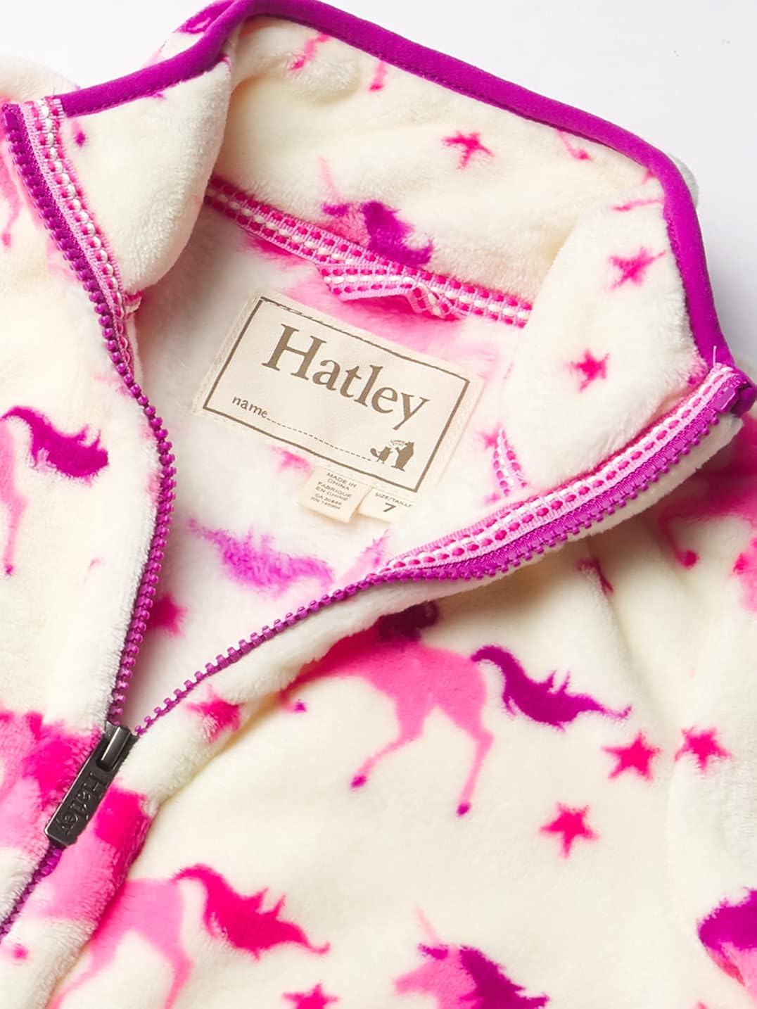 Hatley girls Fuzzy Fleece Jacket: Clothing, Shoes & Jewelry