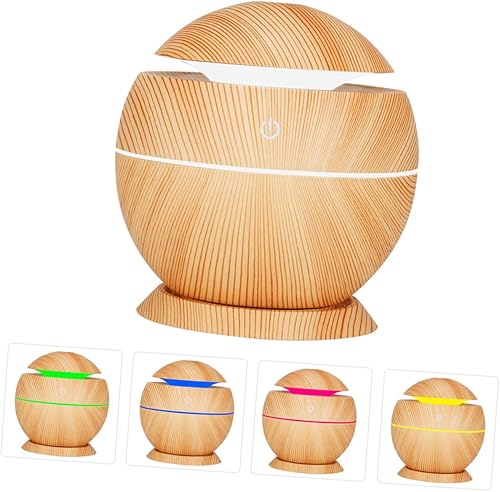 Miniatura 3 de humidificador de grano de madera difusor de niebla de coche pequeño difusor de aroma de coche difusor niños difusor de aire difusor de aceites