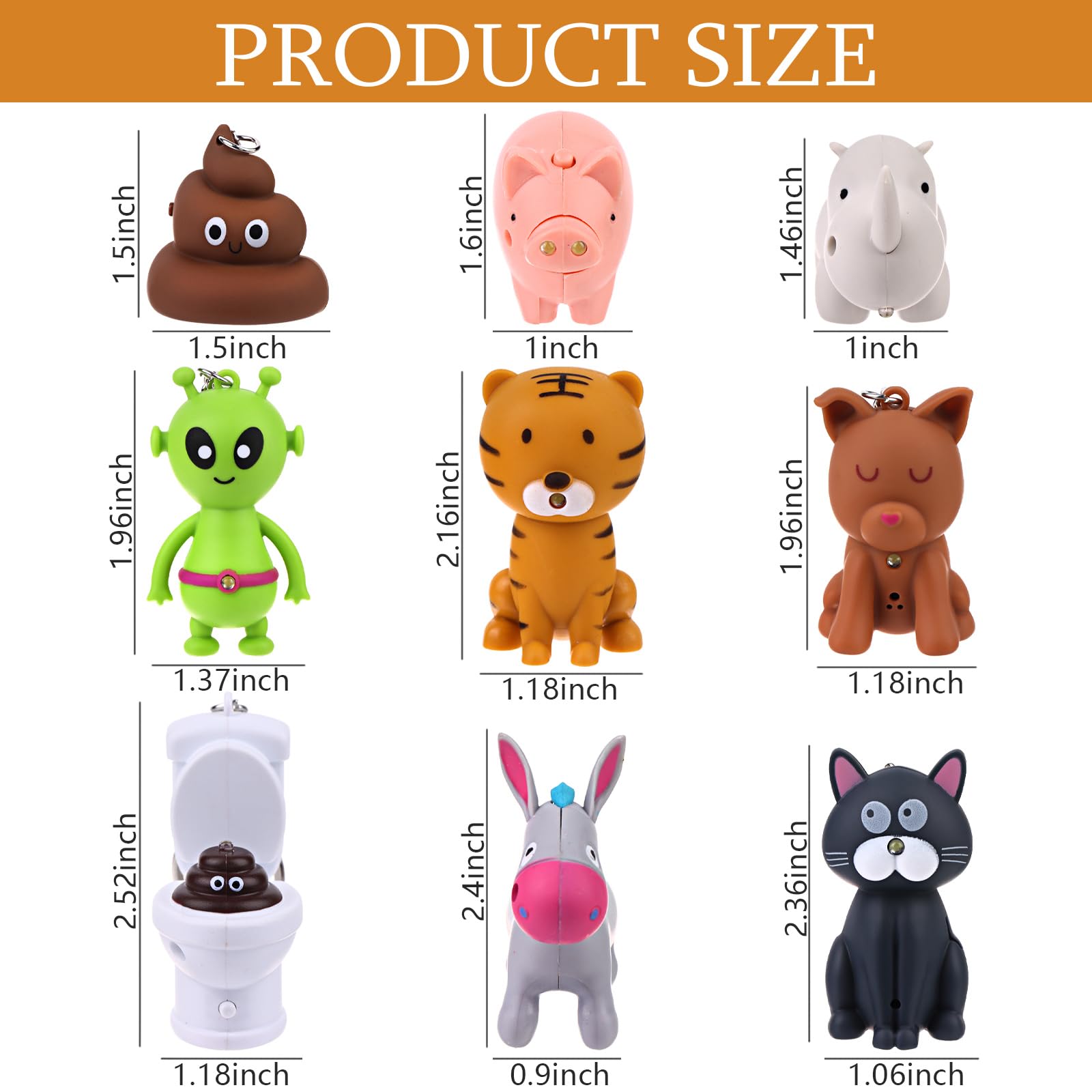 Flashlight Key Animal Keychain Nurse Keyring Light Chain Badge Led Lights Ring Camping Accessories Pediatric Torch Mini