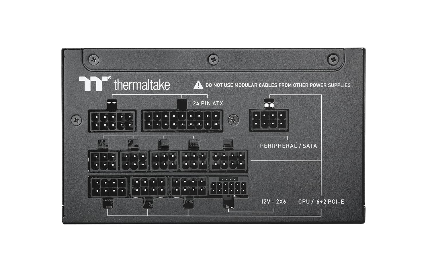 Thermaltake Toughpower GT 750W | ATX 3.1 | PCIe 5.1 12V-2x6-Anschluss | ultraleise Smart-Zero-Funktion | Low Profile Kabel | 80+ GOLD | Modular