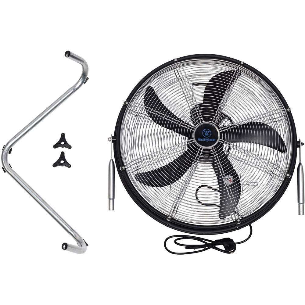 Westinghouse Lighting Ventilatore A Piantana Indoor 7271640 Yucon Ii 50 Cm, ‎53.5 x 53.5 x 60.5 Cm, Nero