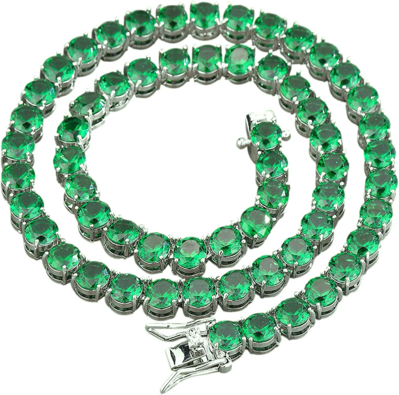 Emerald Tennis Chain