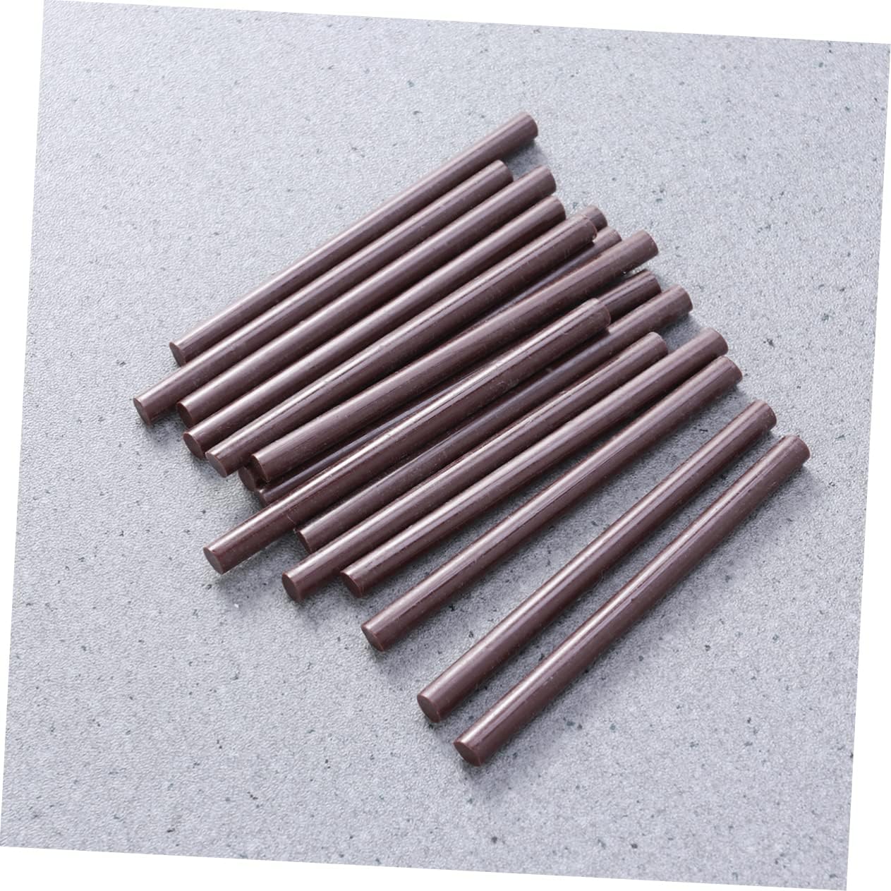 TEHAUX 32pcs Colorful Hot Melt Glue Sticks for Crafting Projects and Repairs High Viscosity Adhesive for More Coffee