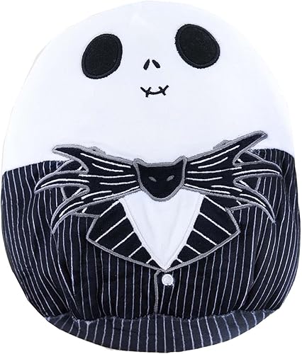 Squishmallow Peluche de Nightmare Before Christmas de 8 pulgadas  Jack Skellington