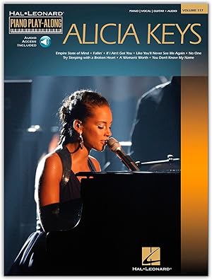 Hal Leonard Alicia Keys - Piano Play-Along Volume 117 (Book/Online Audio)