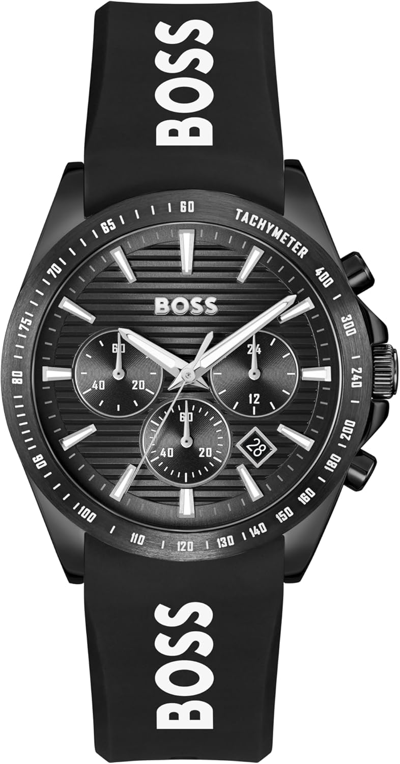 BOSS Men's Strike Watch - Water Resistant Up to 50m - Modern, Stylish Timepiece - Gift for Him 41mm