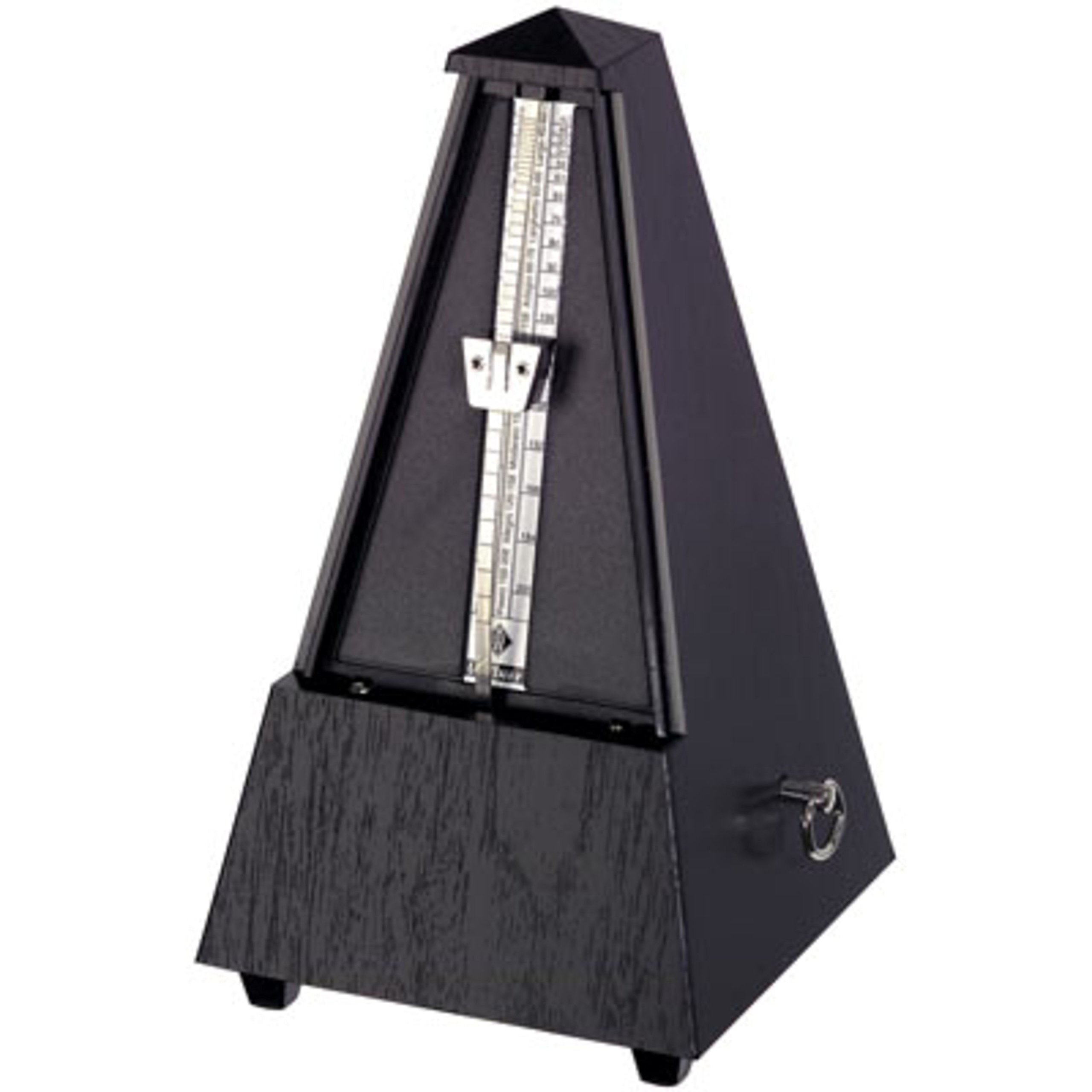 Wittner Metronom 845161 Kunststoffgehäuse ohne Glocke Taktell Pyramidenform & Infitronic IN18LEDKL – 18 LEDs Klavierleuchte Klavierlampe Tischlampe Warmweißes Licht Dimmbar USB Typ-A Ladebuchse