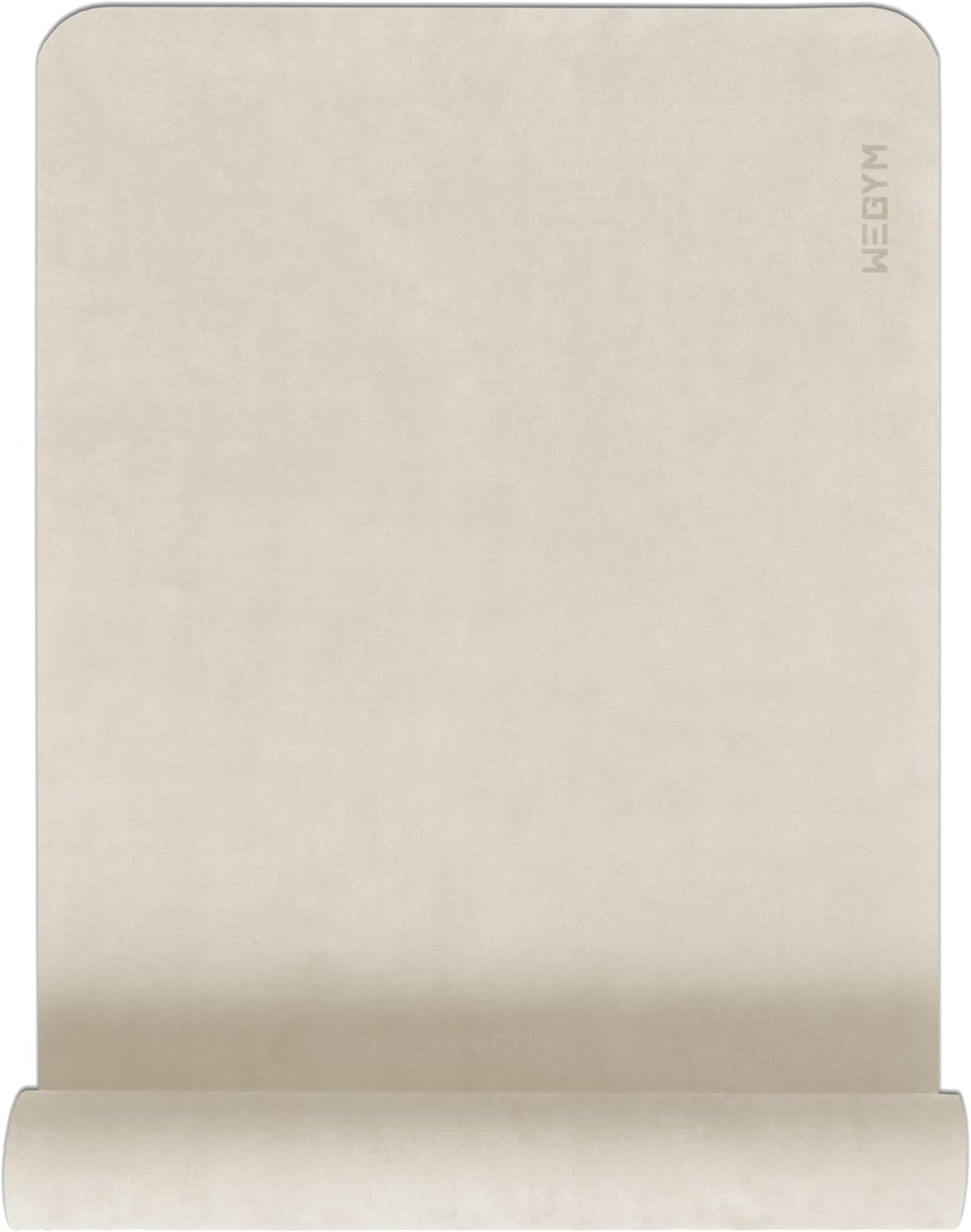 4mm Cushioned Exercise Mat for Yoga & Pilates – Anti Slip, Polyurethane with Suede Top & Carrying Strap