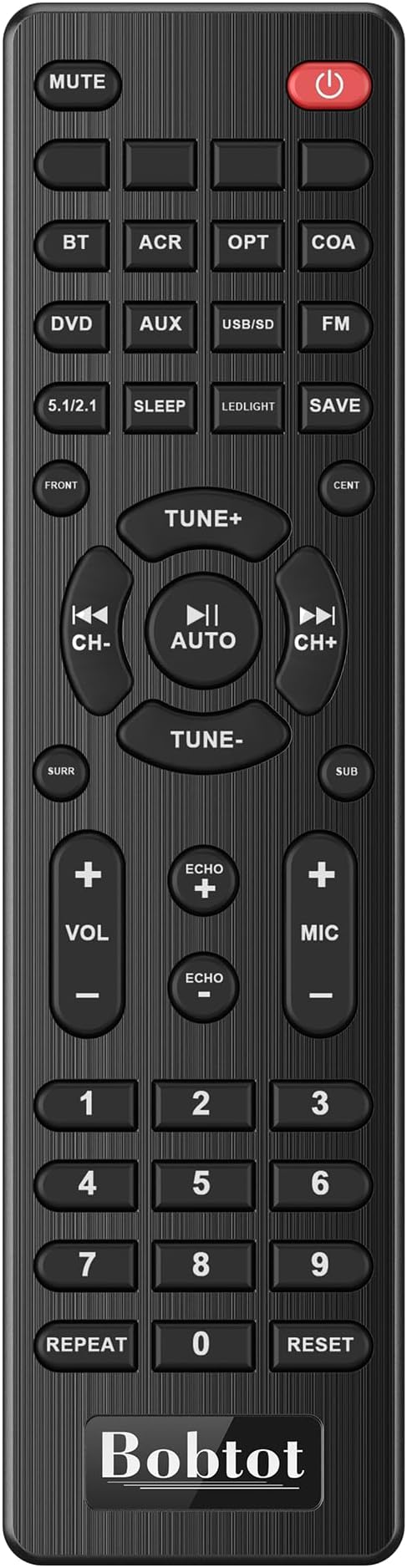 Updated Remote Control, ONLY for Updated Model B901D B79 - Only for Bobtot Home Theater System Surround Sound Speakers (Not Universal)