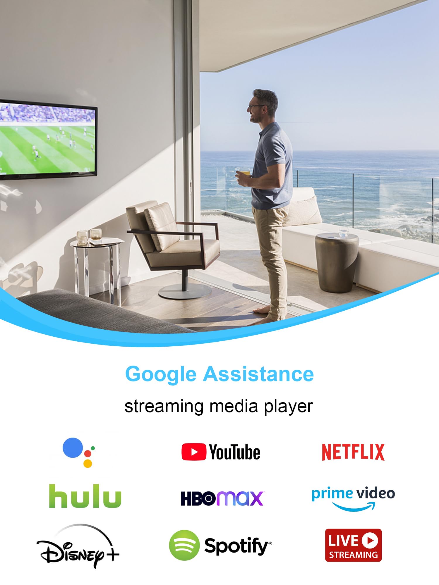 GREVA Android TV Box 4K 2G RAM 16G ROM