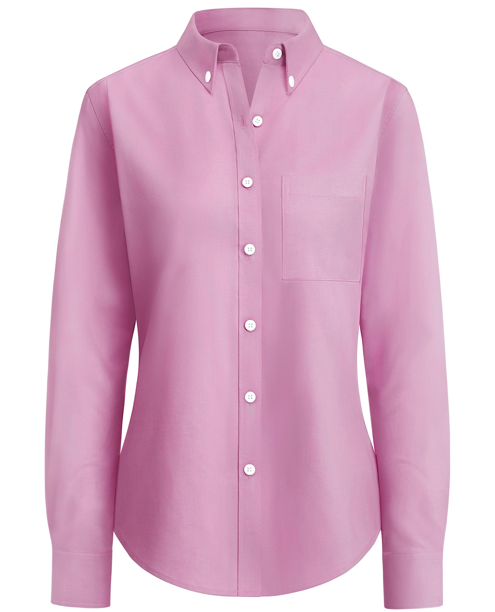 siliteelon Button Down Shirts Women Oxford Shirt Long Sleeve Stretch Dress Shirts Wrinkle Free Business Work Office Blouse