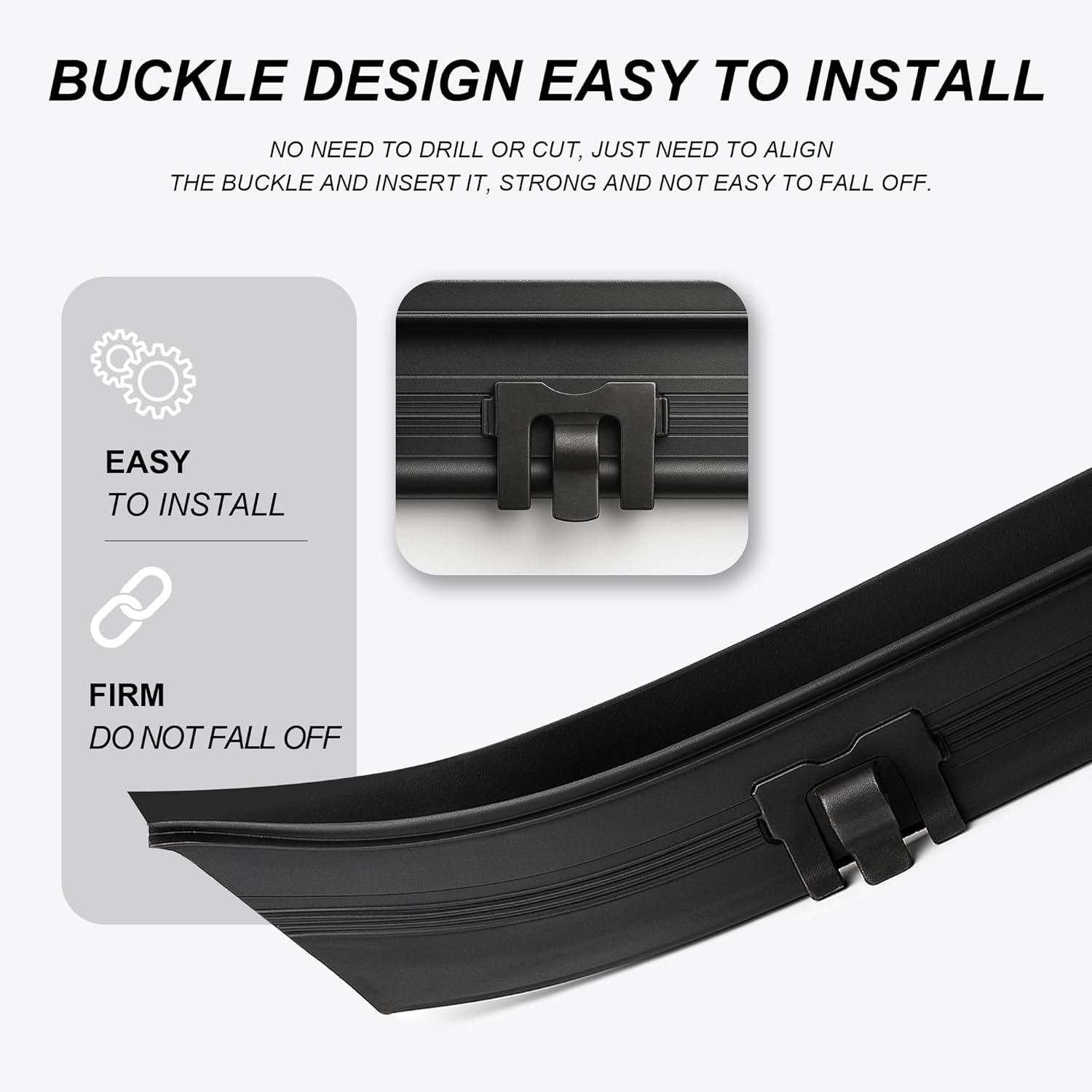 Car Window Weather Stripping Molding Trim Belt for GMC C1500 C2500 C3500 K1500 K2500 K3500 Jimmy Chevy C10 C20 C30 K10 K20 K30 Blazer Suburban V1500 R1500