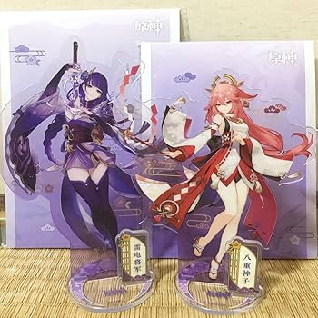 原神グッズいろいろ雷電将軍、八重神子など 原神 雷電将軍 八重神子 アクリルスタンド ピクニック 韓国