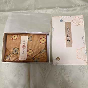 徳斎製　数寄屋袋　黄地霰地花文錦 71UBGQco3KL._UF350,350_QL50_.jpg