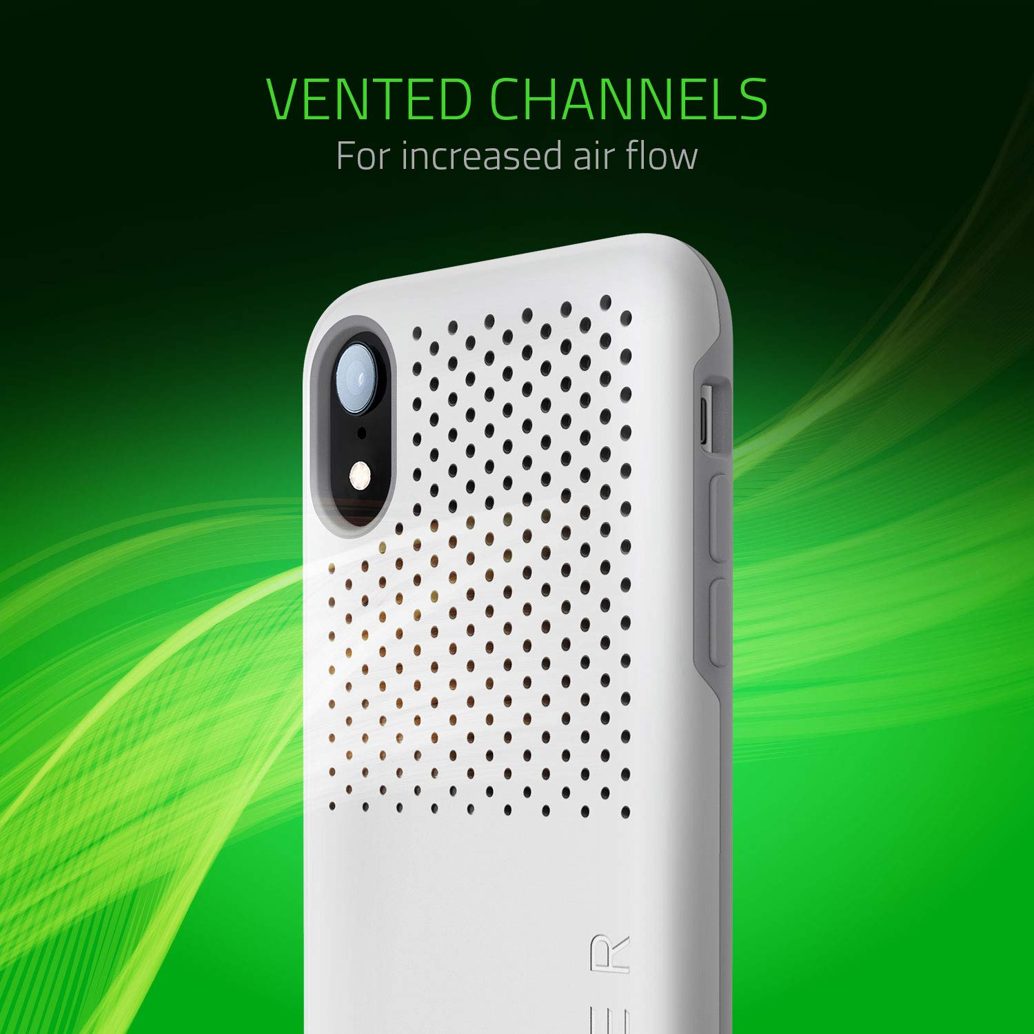 Razer Arctech Pro Custodia per iPhone XR, Bianco (Mercury/White)