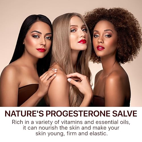 Miniatura 7 de Crema de ñame silvestre orgánica para el equilibrio hormonal, 2.1 onzas de crema orgánica de raíz de ñame silvestre para mujeres, promueve la