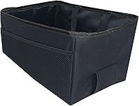 Vista 2 de FH Group E-Z Travel Multi-Use Car Organizer with Cup Holders Back Seat Storage Black