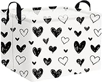 Vista 10 de FXOLCSHE - Canasta rectangular rosa de alpaca, canasta de lavandería impermeable plegable para guardería, canasta de juguetes para habitación