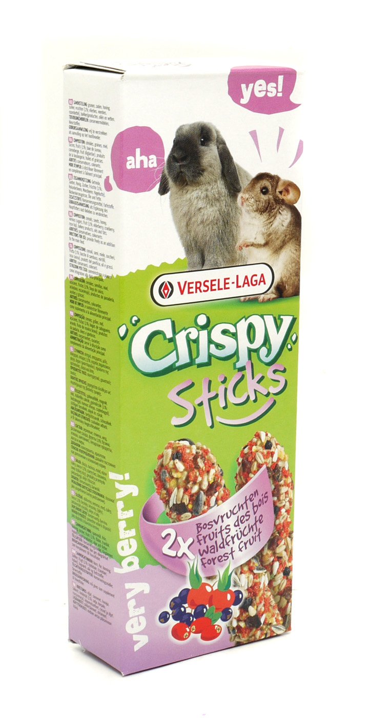 Versele-LagaOrlux Vl Crispy Sticks Rabbit & Chinchilla Forest Fruit 2Pk