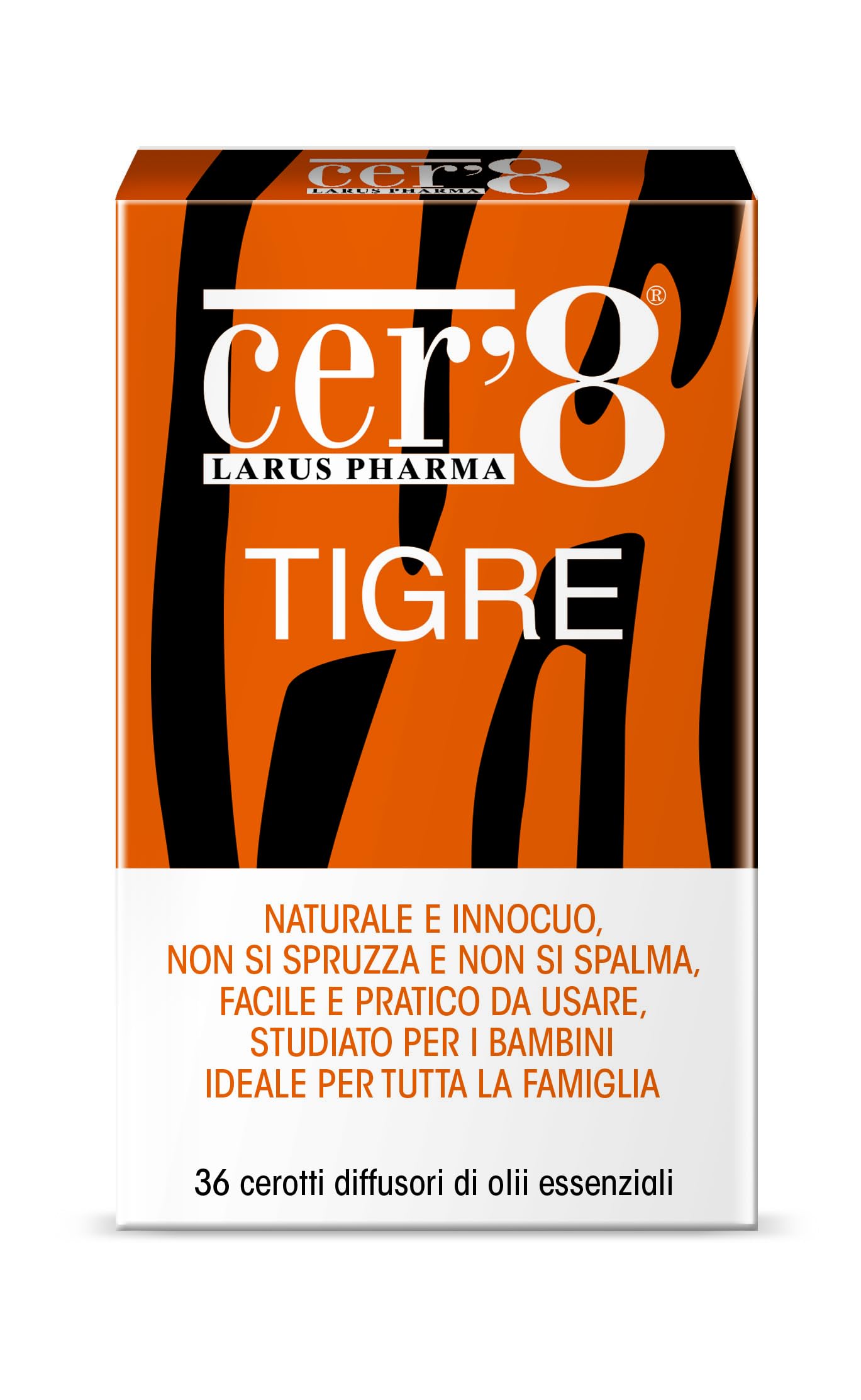 CER8 TIGRE CUSC ADESIVO 36PZ