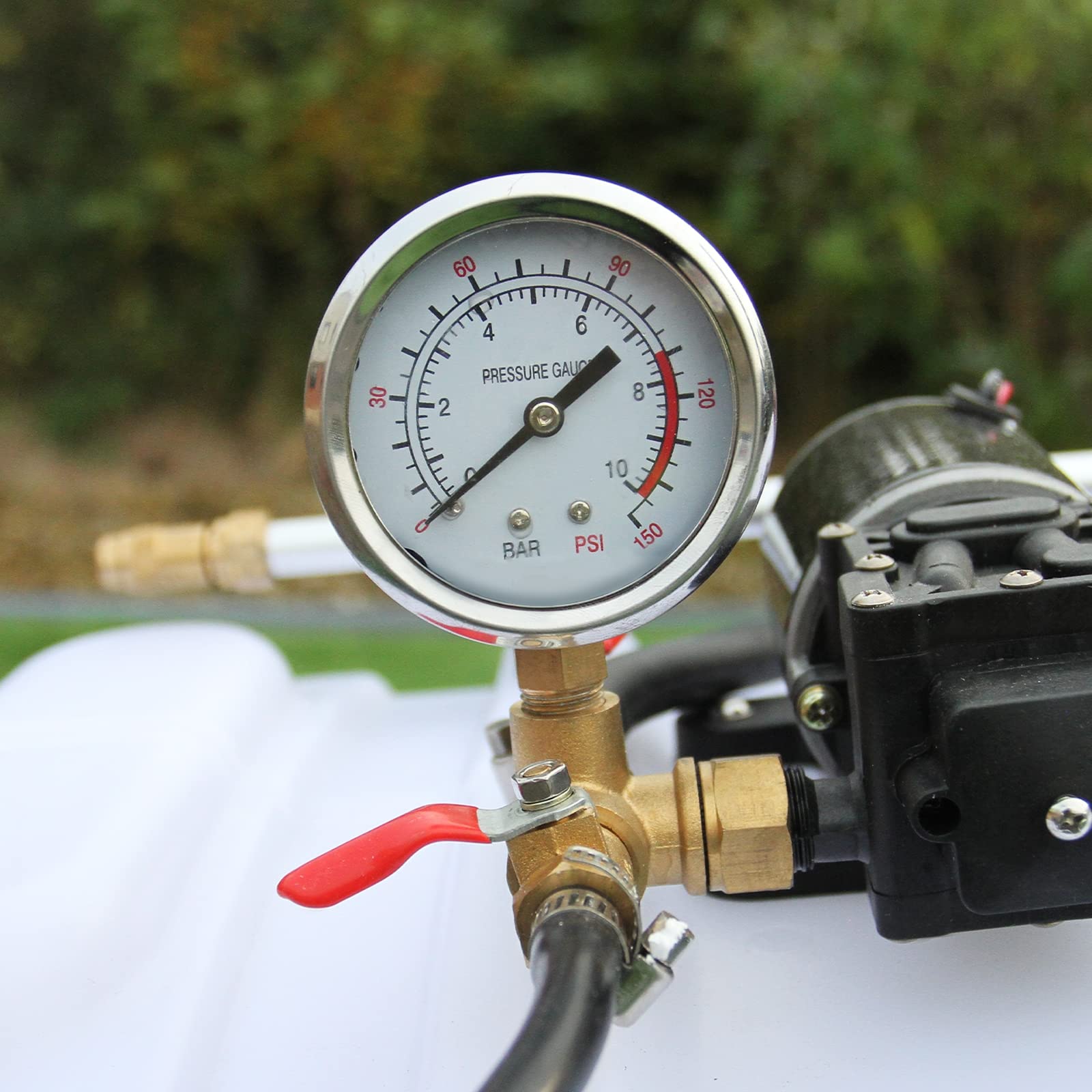Opryskiwacz do quadów MTB 60L z przyczepą Maxblast 12 V dysze strzałki w sprayu i akcesoria do nawozów pestycydów rolnictwo