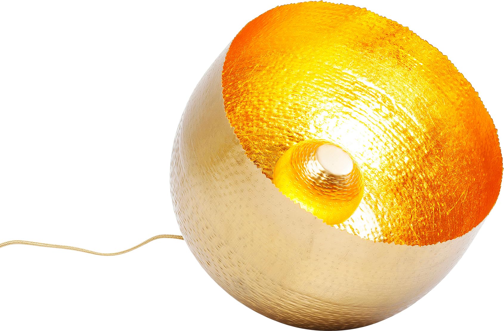Kare Design Floor Lamp Apollon, Gold, Diameter 35cm, Metal, Ground Lights, Decoration Light, Home Decor, Decorative Lighting for Living Room, Bulb Not Included