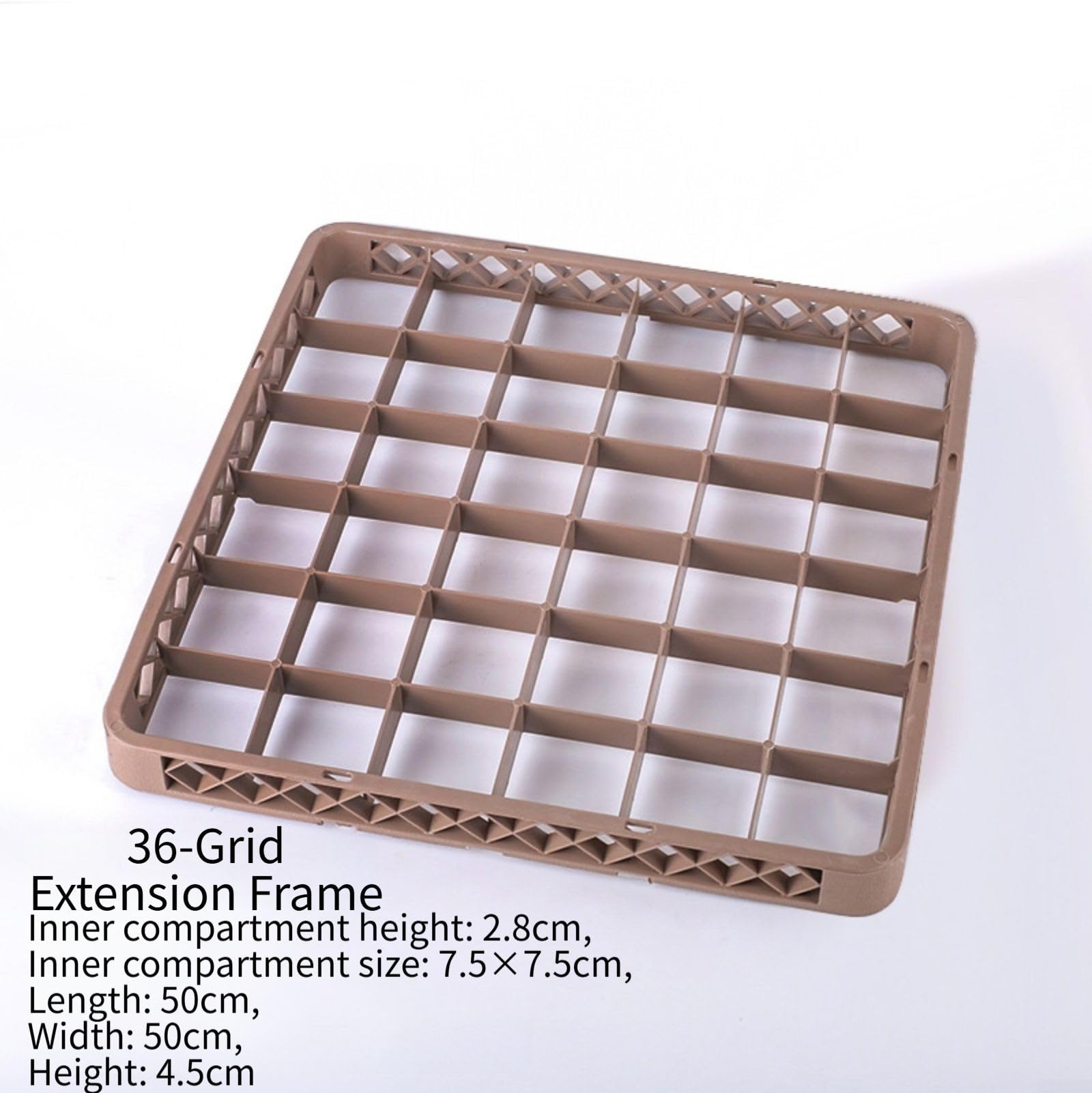 Bandeja Inferior Lavavajillas Plástico para carga para máxima(36-Grid Addon Basket)