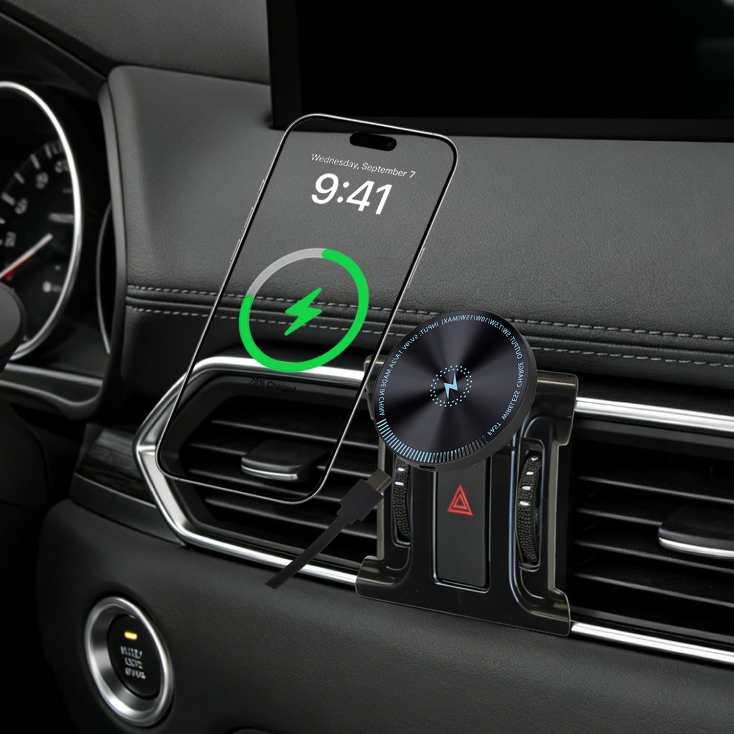 Amazon.com: wincar for Mazda Cx5 Phone Mount 2025 2026 Magnetic