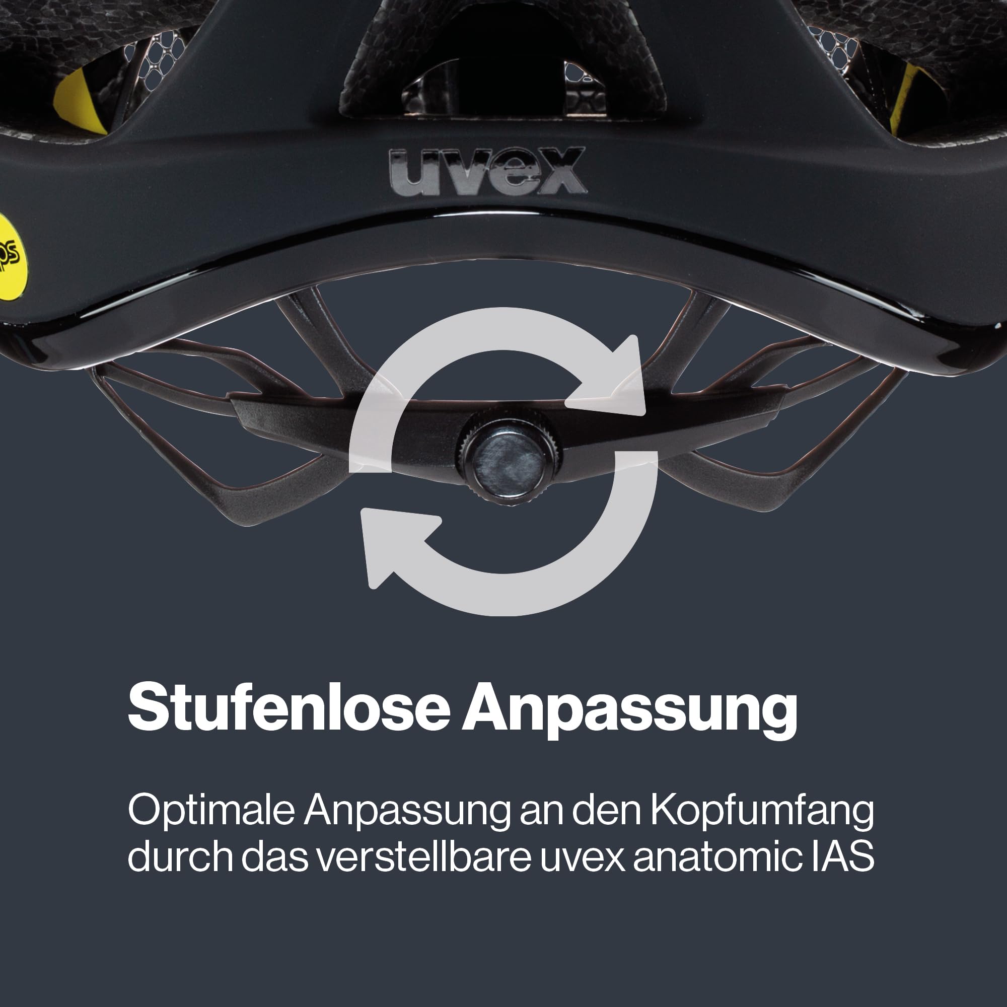 uvex unbound MIPS - sicherer MTB-Helm für Damen und Herren - MIPS-Sysytem - individuelle Größenanpassung