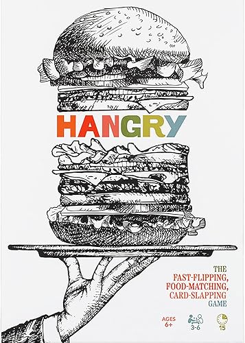 Miniatura 7 de Hangry - Juego clásico de fiesta familiar, 2-6 jugadores, a partir de 6 años, juego de 15 minutos, multicolor